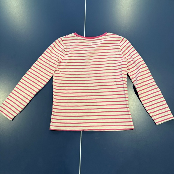 Size 7-8 Mini Boden Animal Logo T-shirt in Ivory/Tickled Pink Meerkat. - Picture 12 of 13